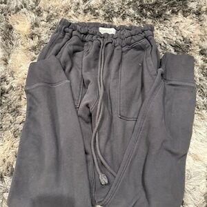 Black Jogger Sweatpants